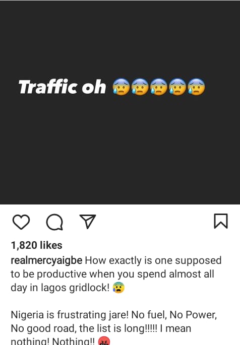 Nigerian actress: "Mercy Aigbe" laments--how is one supposed to be productive when you spend almost all day in Lagos gridlock?, INFINITY LOADED Nigerian actress: "Mercy Aigbe" laments--how is one supposed to be productive when you spend almost all day in Lagos gridlock?, Nigerian actress: “Mercy Aigbe” laments–how is one supposed to be productive when you spend almost all day in Lagos gridlock?, INFINITY LOADED