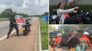 NIGERIAN MAN TRAVELLING ON BIKE TO LONDON RECEIVES $1,200 FROM THREE AFRICAN WOMEN, INFINITY LOADED NIGERIAN MAN TRAVELLING ON BIKE TO LONDON RECEIVES $1,200 FROM THREE AFRICAN WOMEN, NIGERIAN MAN TRAVELLING ON BIKE TO LONDON RECEIVES $1,200 FROM THREE AFRICAN WOMEN, INFINITY LOADED