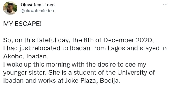 MAN SHARES EXPERIENCE AFTER ESCAPE FROM A RITUALIST DEN, MAN SHARES EXPERIENCE AFTER ESCAPE FROM A RITUALIST DEN, INFINITY LOADED