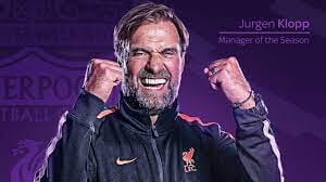LIVERPOOL COACH "JURGEN KLOPP" HAS BEEN CROWNED THE ENGLISH PREMIER LEAGUE MANAGER OF THE SEASON, LIVERPOOL COACH &#8220;JURGEN KLOPP&#8221; HAS BEEN CROWNED THE ENGLISH PREMIER LEAGUE MANAGER OF THE SEASON, INFINITY LOADED