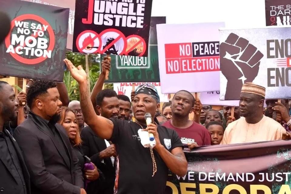 TWO KILLED AS POLICE ENGAGE IN BATTLE WITH CULTISTS IN OGUN STATE, POPULAR NOLLYWOOD ACTOR, SINGER AND ACTIVIST, “CHARLES OPUTA” PROTEST OVER THE KILLING OF DEBORAH SAMUEL, INFINITY LOADED