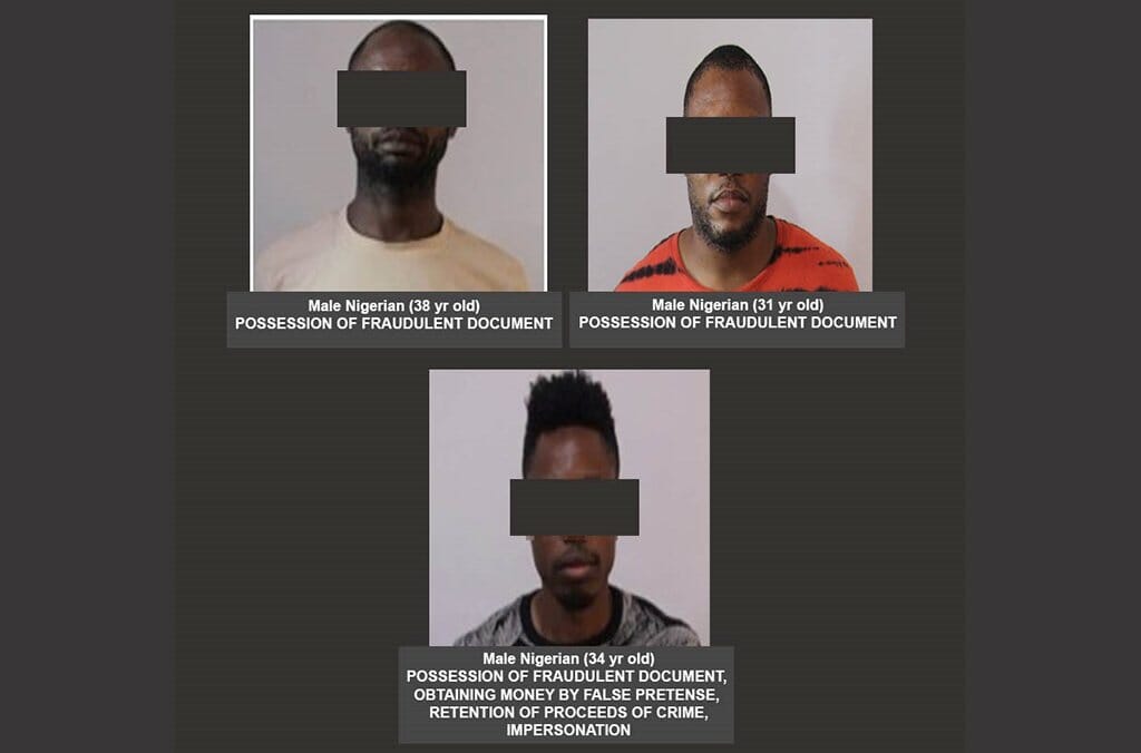 EFCC, INTERPOL nab three Nigerians for internet fraud in "operation killer bee", EFCC, INTERPOL nab three Nigerians for internet fraud in “operation killer bee”, INFINITY LOADED