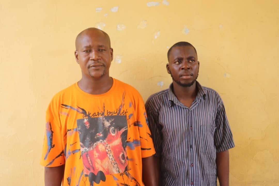 POLICE PARADES TWO MEN IN CONNECTION WITH THE KILLING OF A FOUR YEAR OLD BOYFOR RITUALS IN NIGER STATE, NIGERIA, POLICE PARADES TWO MEN IN CONNECTION WITH THE KILLING OF A FOUR YEAR OLD BOYFOR RITUALS IN NIGER STATE, NIGERIA, INFINITY LOADED