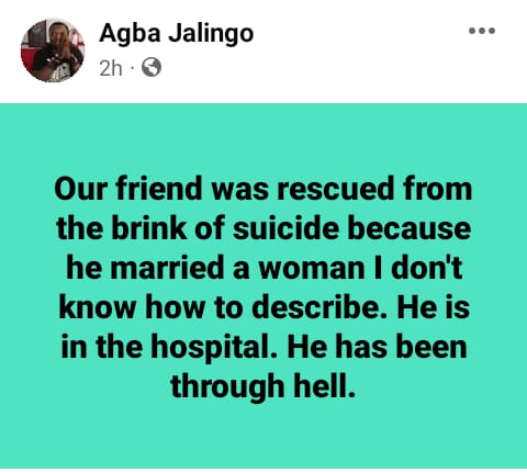 Journalist Agba Jalingo decries gender-based violence against men, says: Many of his male friends are suffering in silence because of violence from their wives" -, Journalist Agba Jalingo decries gender-based violence against men, says: Many of his male friends are suffering in silence because of violence from their wives” –, INFINITY LOADED