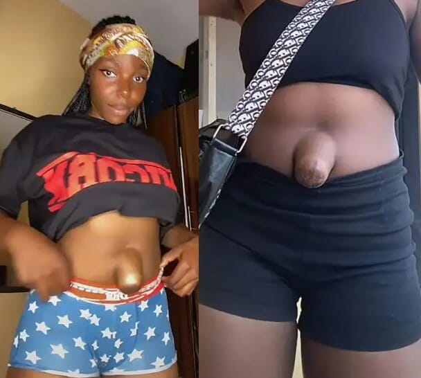NIGERIAN TIKTOKER PRAISED FOR DISPLAYING HER BIG BELLY BUTTON, INFINITY LOADED NIGERIAN TIKTOKER PRAISED FOR DISPLAYING HER BIG BELLY BUTTON, NIGERIAN TIKTOKER PRAISED FOR DISPLAYING HER BIG BELLY BUTTON, INFINITY LOADED