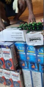 Delta police apprehend 61- year-old man with 1,124 cartridges and drugs, Delta police apprehend 61- year-old man with 1,124 cartridges and drugs, INFINITY LOADED