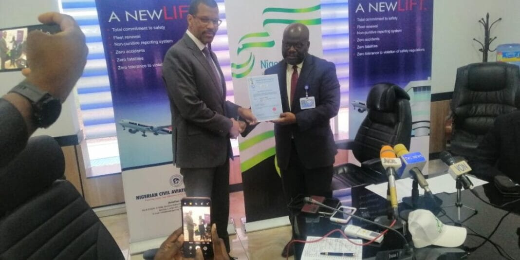 Nigeria Air receives operating licence from civil aviation authority, Nigeria Air receives operating licence from civil aviation authority, INFINITY LOADED