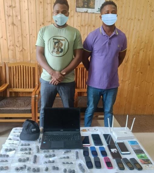 Indian Police Arrest Two Nigerian men For Allegedly Duping Man Of N18M, Indian Police Arrest Two Nigerian men For Allegedly Duping Man Of N18M, INFINITY LOADED