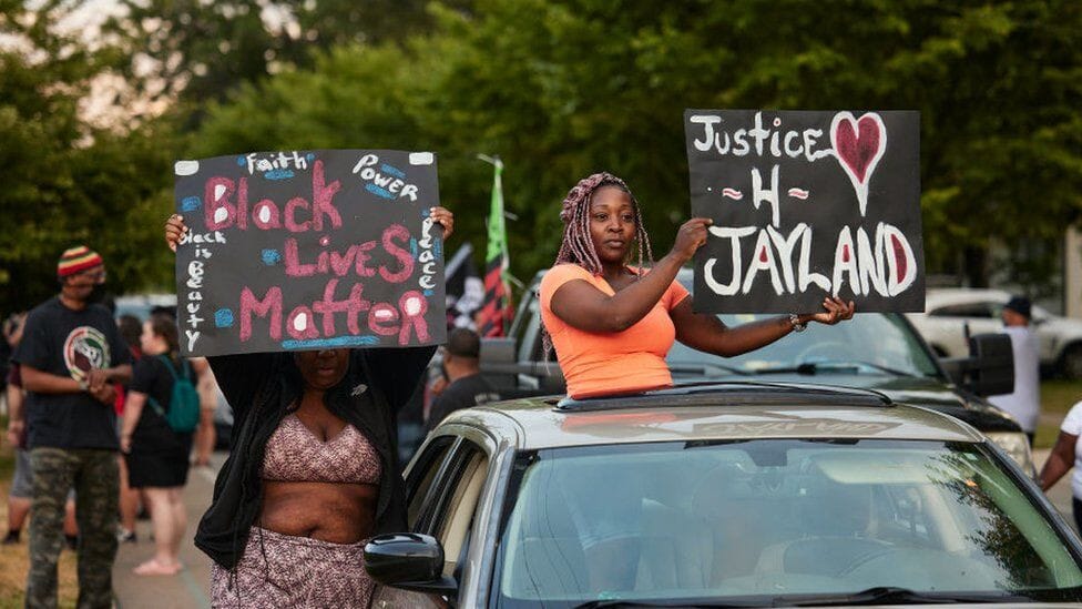 Autopsy shows body of negrew "Jayland Walker" was riddled with 46 bullets after he was shot by police for traffic violation, Autopsy shows body of negrew “Jayland Walker” was riddled with 46 bullets after he was shot by police for traffic violation, INFINITY LOADED