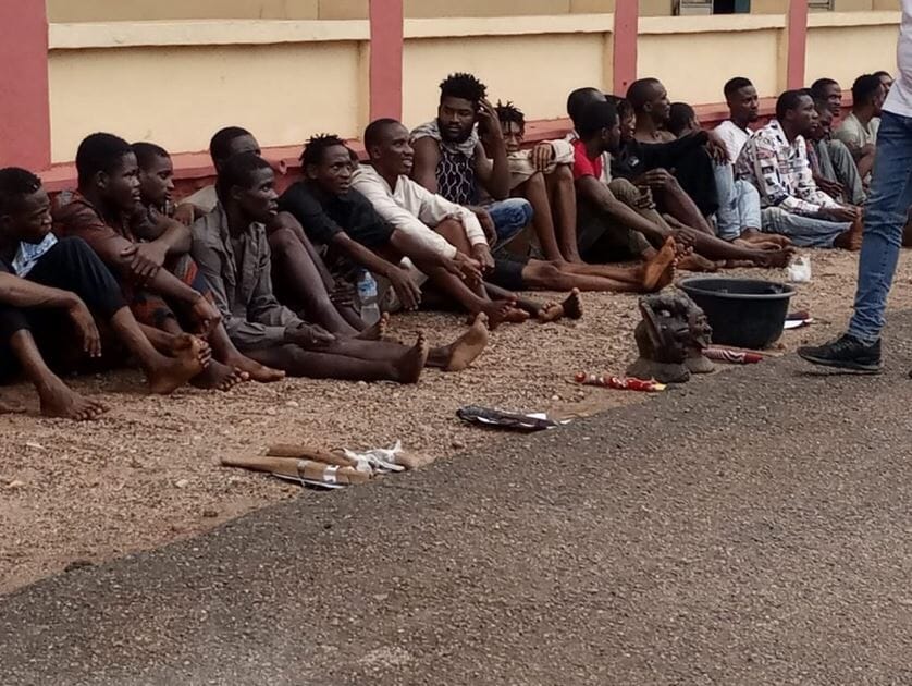 Ogun state Police command Parades 42 Suspects For Murder and Cultism, INFINITY LOADED Ogun state Police command Parades 42 Suspects For Murder and Cultism, Ogun state Police command Parades 42 Suspects For Murder and Cultism, INFINITY LOADED