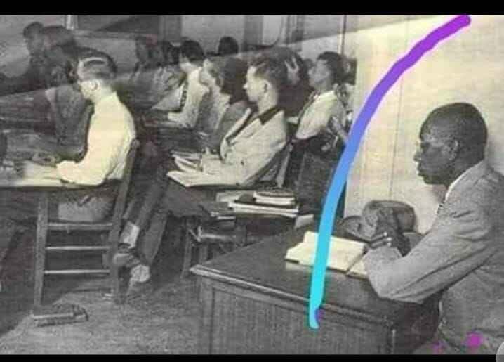 Racism: Touching Story Of 1st Black Man Who Got Admitted To study in an American University And Forced To Sit Alone, Racism: Touching Story Of 1st Black Man Who Got Admitted To study in an American University And Forced To Sit Alone, INFINITY LOADED