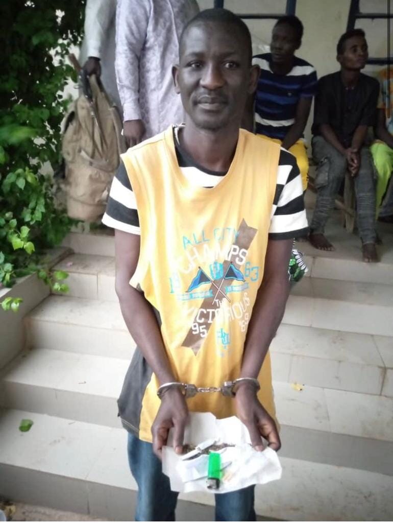 Katsina state Police command Arrest another Kuje Prison Escapee, "Kamal Abubakar" In Katsina (Photo), Katsina state Police command Arrest another Kuje Prison Escapee, “Kamal Abubakar” In Katsina (Photo), INFINITY LOADED