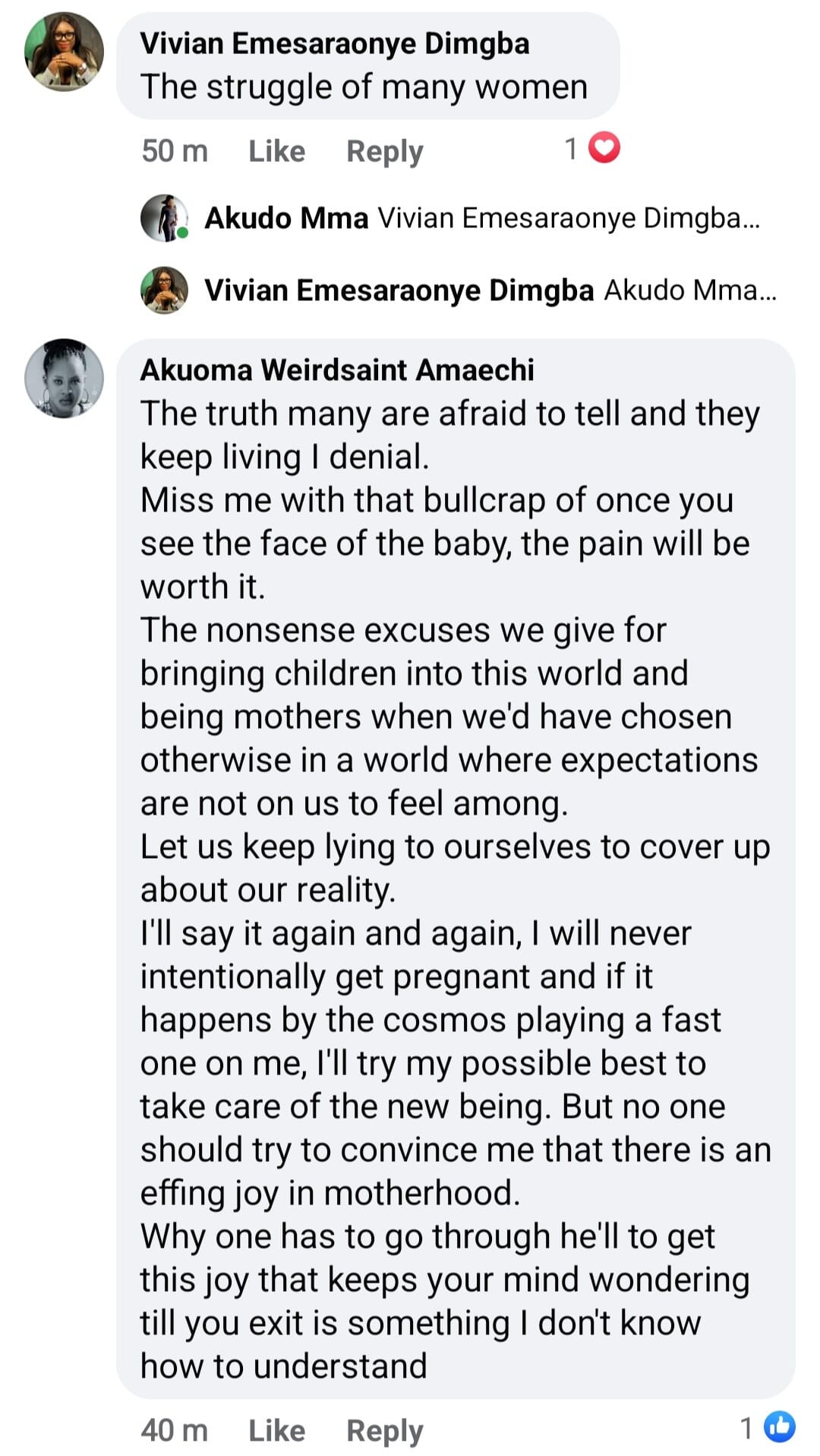 "I despise motherhood" says Nicole Powell, “I despise motherhood” says Nicole Powell, INFINITY LOADED