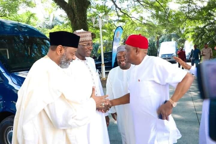 Governor Nyesom Wike hosts Yari and Abacha&rsquo;s son in Rivers state, Governor Nyesom Wike hosts Yari and Abacha&rsquo;s son in Rivers state, INFINITY LOADED