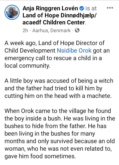 Father Attacks His Young Son With Machete Over Witchcraft Allegation in Akwa Ibom, Father Attacks His Young Son With Machete Over Witchcraft Allegation in Akwa Ibom, INFINITY LOADED
