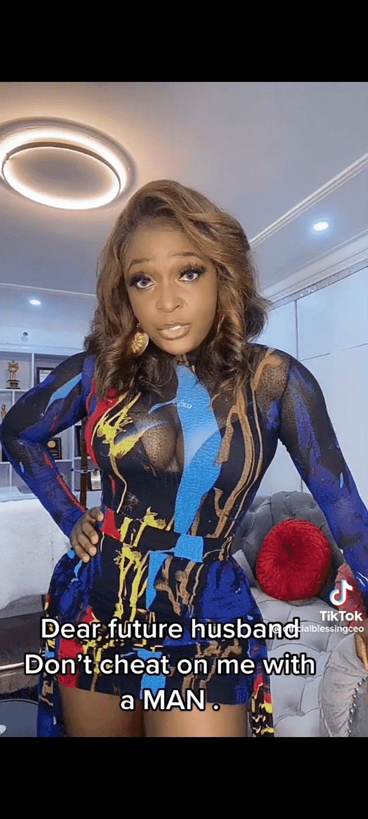 Relationship expert, Blessing Okoro:- Don't cheat on me with a man. I will never forgive you, INFINITY LOADED Relationship expert, Blessing Okoro:- Don't cheat on me with a man. I will never forgive you, Relationship expert, Blessing Okoro:- Don’t cheat on me with a man. I will never forgive you, INFINITY LOADED