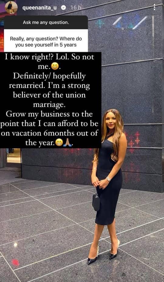 I'm Happily Single But Hope To Be Remarried - Former Beauty Queen Anita Uwagbale Opens Up To Followers, I’m Happily Single But Hope To Be Remarried – Former Beauty Queen Anita Uwagbale Opens Up To Followers, INFINITY LOADED