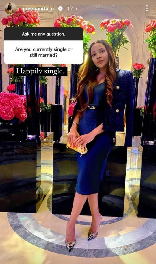 I'm Happily Single But Hope To Be Remarried - Former Beauty Queen Anita Uwagbale Opens Up To Followers, I’m Happily Single But Hope To Be Remarried – Former Beauty Queen Anita Uwagbale Opens Up To Followers, INFINITY LOADED