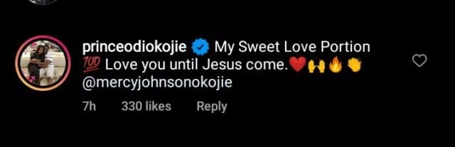 Prince Okojie Pens Heartfelt Note For Wife Mercy Johnson, Prince Okojie Pens Heartfelt Note For Wife Mercy Johnson, INFINITY LOADED