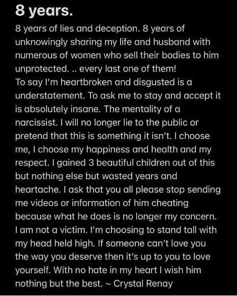 Singer, Ne-Yo Reacts After Wife Accused Him Of Cheating, Ended Marriage On Social Media, Singer, Ne-Yo Reacts After Wife Accused Him Of Cheating, Ended Marriage On Social Media, INFINITY LOADED