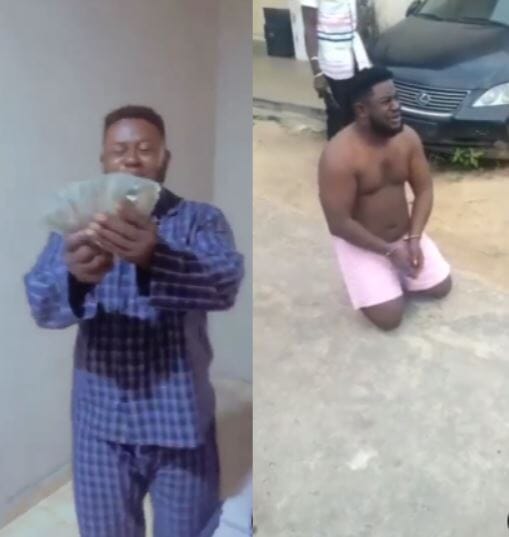 Man Who Flaunts Money On Social Media Arrested For Kidnapping In Abuja (Watch Video), Man Who Flaunts Money On Social Media  Arrested For Kidnapping In Abuja (Watch Video), INFINITY LOADED