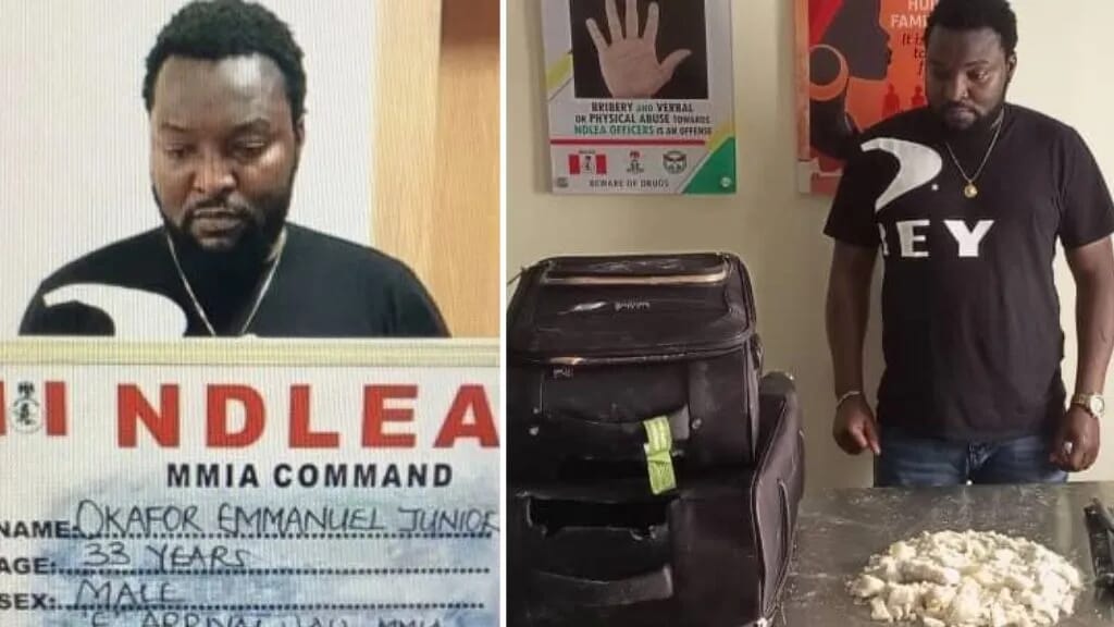 Ex-Nigerian Footballer, "Okafor Emmanuel" Sentenced To 5 Years Imprisonment For Cocaine Trafficking, INFINITY LOADED Ex-Nigerian Footballer, "Okafor Emmanuel" Sentenced To 5 Years Imprisonment For Cocaine Trafficking, Ex-Nigerian Footballer, “Okafor Emmanuel” Sentenced To 5 Years Imprisonment For Cocaine Trafficking, INFINITY LOADED