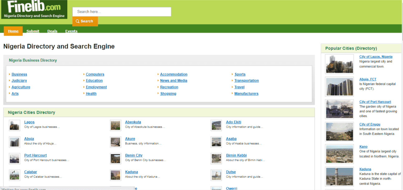 25 Online Business Directories In Nigeria You Should Know, 25 Online Business Directories In Nigeria You Should Know, INFINITY LOADED